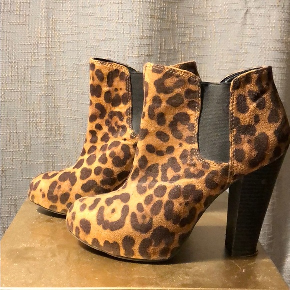 Leopard Print Heels - Picture 3 of 4